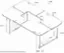 Fig. 30 - FLAT-PACK TABLE HAVING TOOL-FREE ASSEMBLY