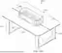 Fig. 46 - FLAT-PACK TABLE HAVING TOOL-FREE ASSEMBLY