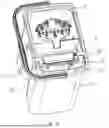 Fig. 35 - MOP BUCKET FOR CLEANING AND SQUEEZING FLAT MOP
