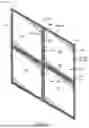 Fig. 03 - WALL PANEL MOUNT SYSTEM INCLUDING FRAMES SNAP-FIT CONNECTABLE TO A WALL VIA A CLIP