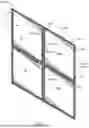 Fig. 08 - WALL PANEL MOUNT SYSTEM INCLUDING FRAMES SNAP-FIT CONNECTABLE TO A WALL VIA A CLIP