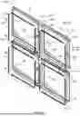 Fig. 09 - WALL PANEL MOUNT SYSTEM INCLUDING FRAMES SNAP-FIT CONNECTABLE TO A WALL VIA A CLIP