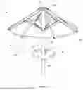 Fig. 04 - Modulating Thatch Shade Structure