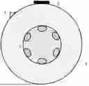 Fig. 01 - MANUALLY ASSISTED BELT FED MACHINE GUN DRUM ASSEMBLY