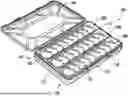 Fig. 01 - LURE STORAGE TRAY FOR A STORAGE BOX