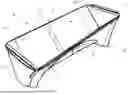 Fig. 01 - Tool for keeping plaster during plastering work and for scraping excess plaster off a trowel
