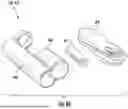Fig. 08 - DETACHABLE GEARED-MOTOR ASSEMBLY FOR MOTORIZING A STRUT IN A SPATIAL FRAME