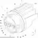 Fig. 01 - LIGHT SOURCE UNIT FOR VEHICULAR LIGHTING FIXTURE, AND VEHICULAR LIGHTING FIXTURE