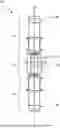 Fig. 01 - SYSTEM FOR DETECTING A MEASUREMENT VARIABLE OF A FLUID CONDUCTED IN A FLUID-CONDUCTING LINE, FLOW-THROUGH DEVICE FOR ARRANGING ON A FLUID-CONDUCTING LINE AND FOR ATTACHING A FLOWMETER, AND USE OF A FLOW-THROUGH DEVICE