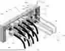 Fig. 01 - MESHED GEAR CABLE CONNECTOR FASTENING SYSTEM