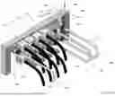 Fig. 18 - MESHED GEAR CABLE CONNECTOR FASTENING SYSTEM