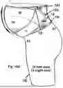 Fig. 14 - Maternity Pants and Maternity Leggings Having an Integral User-Adjustable Belly-Support Band
