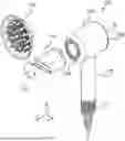 Fig. 01 - APPLIANCE TO WHICH ONE OF A PLURALITY OF MAGNETIC ATTACHMENTS IS ATTACHABLE