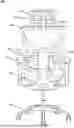 Fig. 01 - CHAIR ASSEMBLIES, SYSTEMS, AND APPARATUSES HAVING INTEGRATED TECHNOLOGIES, AND RELATED METHODS