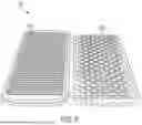 Fig. 09 - COMBINED DISH RACK AND DRYING MAT