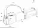 Fig. 01 - GOLF BAG WITH PIVOTING HINGE FOR CARRY STRAP