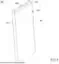 Fig. 10 - COMBUSTION CHAMBER COMPRISING A MODULAR REFRACTORY SIDEWALL AND REFRACTORY PANEL FOR THE SAME