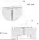 Fig. 43 - Molded Multi-Part Polymer Structural Plastic Building Assembly System For Land and Water