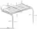 Fig. 02 - GARAGE DOOR SCREEN WITH SWINGING DOOR