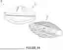 Fig. 12 - Clamp and Base System for Ceiling Fan Filter