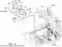 Fig. 10 - SERVER, DAMPING MECHANISM AND STOP ASSEMBLY