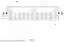 Fig. 10 - LIQUID-GAS PHASE-TRANSITION EVAPORATOR CONDUCIVE TO MOUNTING A CAPILLARY STRUCTURE IN PLACE