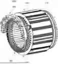 Fig. 01 - STATOR CORE OF MOTOR HAVING COOLING STRUCTURE