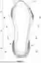 Fig. 28 - SOLE STRUCTURE WITH MIDSOLE PROTRUSIONS AND ARCED PROFILE FOR FORWARD MOMENTUM