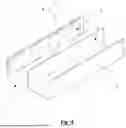 Fig. 05 - Shelf and shelf holder set for bath/shower screens and a bath/shower screen with this set