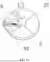 Fig. 11 - Bouncing Core Device, Detachable Connecting Device, and Paper Towel Rack