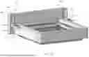 Fig. 08 - BED FRAME WITH FUNCTIONAL ACCESSORIES AND CONNECTORS
