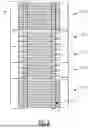 Fig. 06 - ACOUSTIC WAVE DEVICE WITH MULTI-LAYER INTERDIGITAL TRANSDUCER ELECTRODE HAVING LAYER OF MORE DENSE MATERIAL OVER LAYER OF LESS DENSE MATERIAL