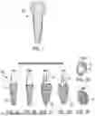 Fig. 02 - SOCKET FORMING TOOLS FOR AUTOTRANSPLANTATION