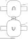 Fig. 45 - CONTINUOUS ROLL MOLDING SYSTEM AND METHOD; FRANGIBLE CAP STRIP AND METHOD OF MAKING USING CONTINUOUS ROLL MOLDING
