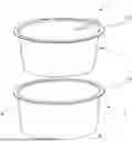 Fig. 01 - CONTAINER WITH PAPERBOARD OUTER LAYER AND THIN PLASTIC FOIL INNER LAYER