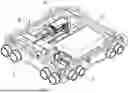 Fig. 01 - High-transmission-performance four-way shuttle and a working method thereof