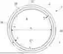 Fig. 01 - HIGH VOLTAGE POWER CONDUCTOR ASSEMBLY INCLUDING AN INTERNAL COOLANT CHANNEL AND INNER SURFACE HEAT TRANSFER PROTRUSIONS
