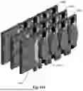 Fig. 19 - Planar Magnetic-Electrical Power Train With Multiple Power Processing Cells Arranged Across Several Branches