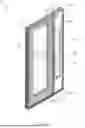 Fig. 02 - PIVOT DOOR SYSTEM WITH INDEPENDENT HINGED PANEL