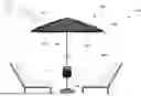 Fig. 01 - INTEGRATED PATIO UMBRELLA FAN AND SYSTEM