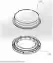 Fig. 01 - ASSEMBLIES FOR RELEASABLY SECURING A CASSETTE LID TO A CASSETTE BASE