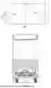 Fig. 02 - WASHING TRAY, DOCKING STATION, AND CLEANING SYSTEM