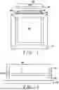 Fig. 02 - Container Shadow Box Frame for Housing Ashes and Personal Items of Deceased Person or Pet