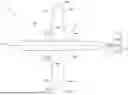 Fig. 02 - OPEN ROTOR AIRCRAFT PROPULSION SYSTEM WITH OFFSET GEARTRAIN