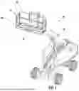 Fig. 02 - ACCESS DECK ASSEMBLY AND HANDLE ASSEMBLY FOR AN AERIAL WORK PLATFORM OF A VEHICLE