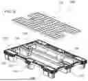 Fig. 04 - Nestable Polymer Pallet with Conflagration Control Features
