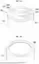 Fig. 10 - Container Cap and Sealing Member with Self-Opening Function
