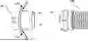 Fig. 01 - External clamp-type sewer connector system for recreational vehicles