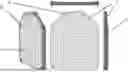 Fig. 01 - PERSONAL BALLISTIC SHIELD WITH TRAUMA PROTECTION