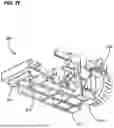 Fig. 23 - ASSEMBLY INCLUDING AN INTEGRATED FIBER LOOP STORAGE BASKET FOR AN OPTICAL FIBER MANAGEMENT ASSEMBLY
